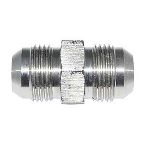 Steel Hose Adapters - JIC 37 Deg Hex Union - 1/2 x 1/2
